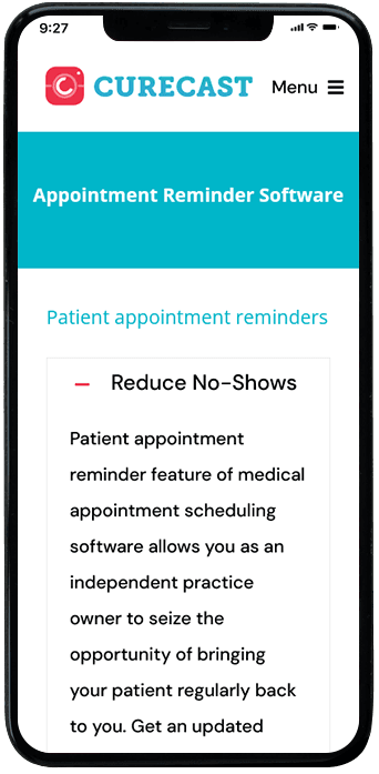 curecast appointment