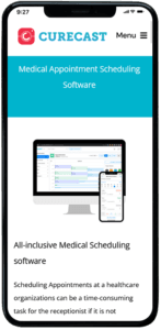 curecast patient scheduling